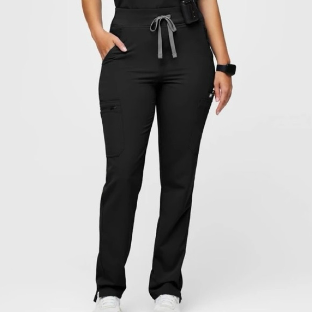 Figs High Waisted Yola Skinny Scrub Pants